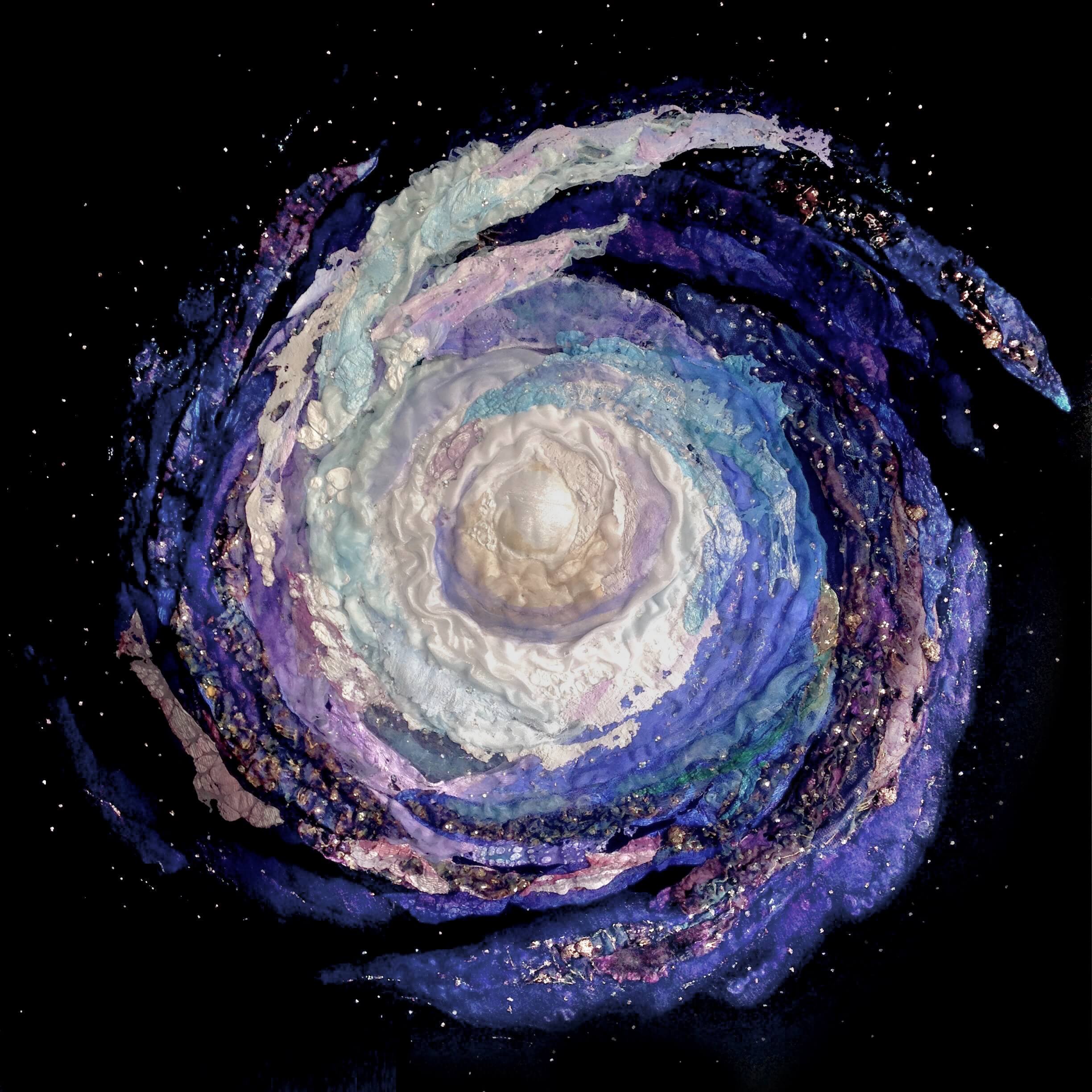 HEAVENLY FINGERPRINT  80 x  80    VERKOCHT