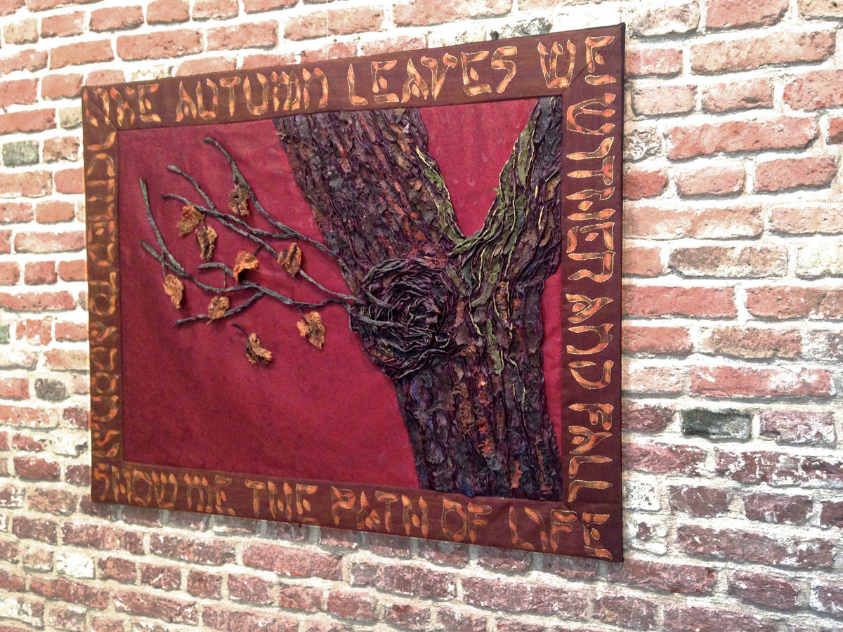 AUTUMN LEAVES   100 X 130