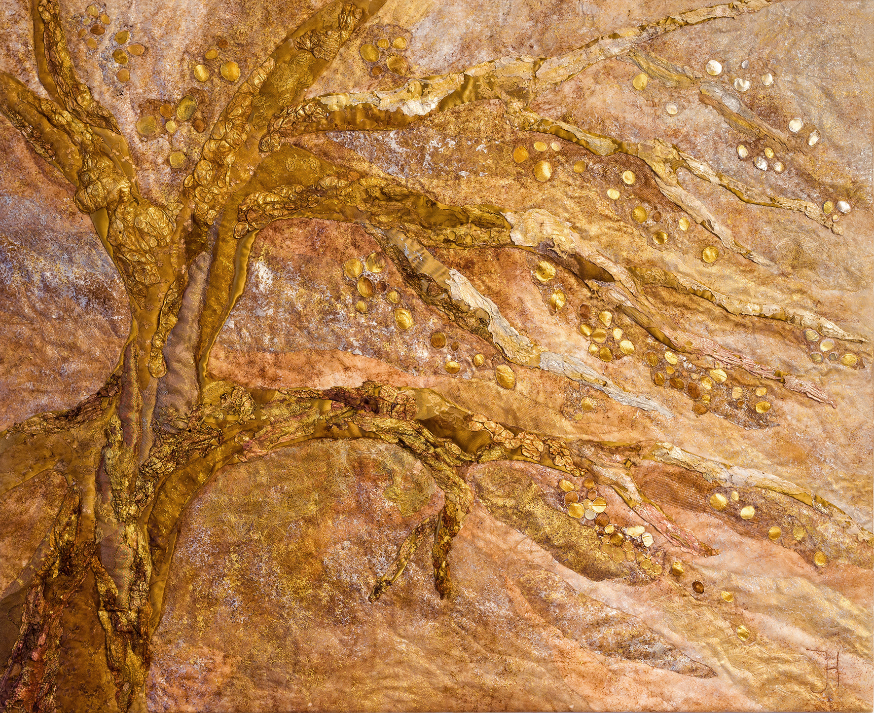 LOVE TREE  90 x 100  VERKOCHT