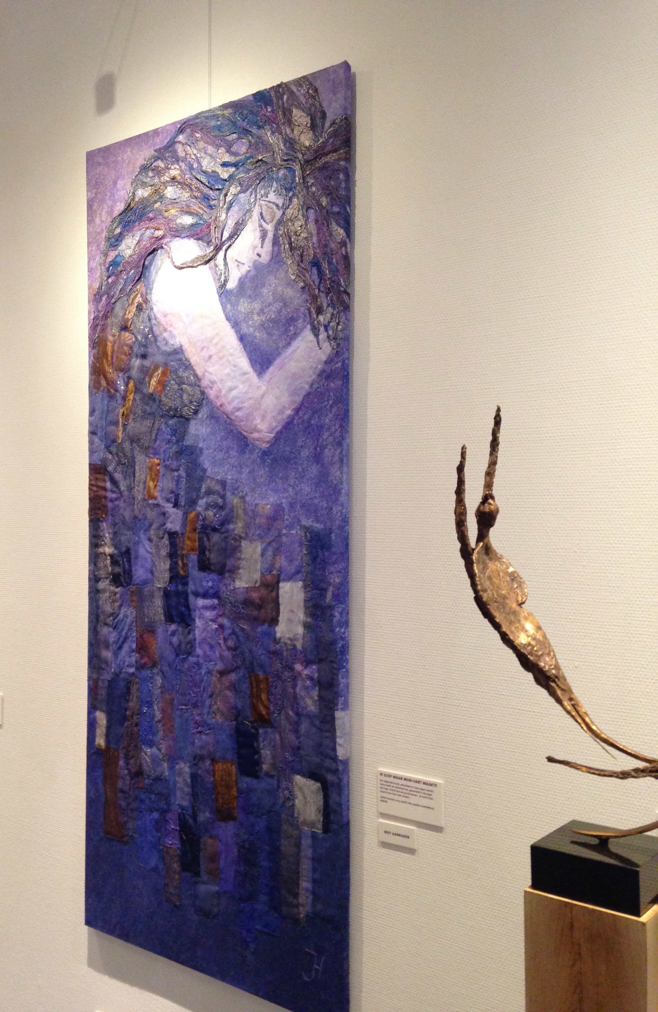 IK SLIEP MAAR MIJN HART WAAKTE   170 X 70